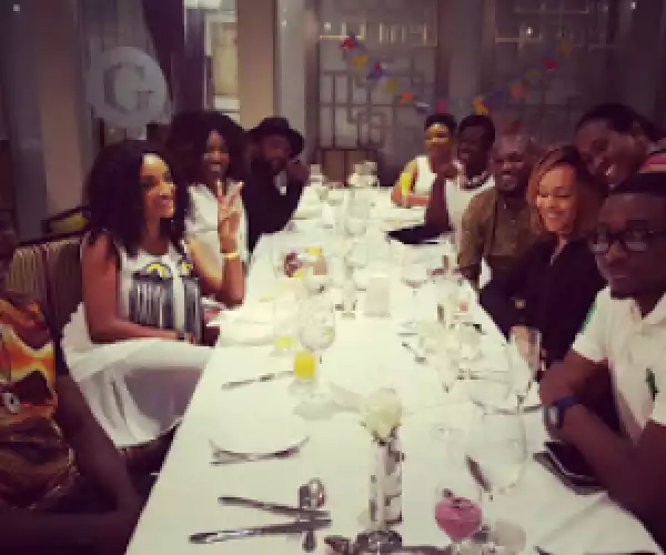 2face surprises wife, Annie Idibia with birthday dinner